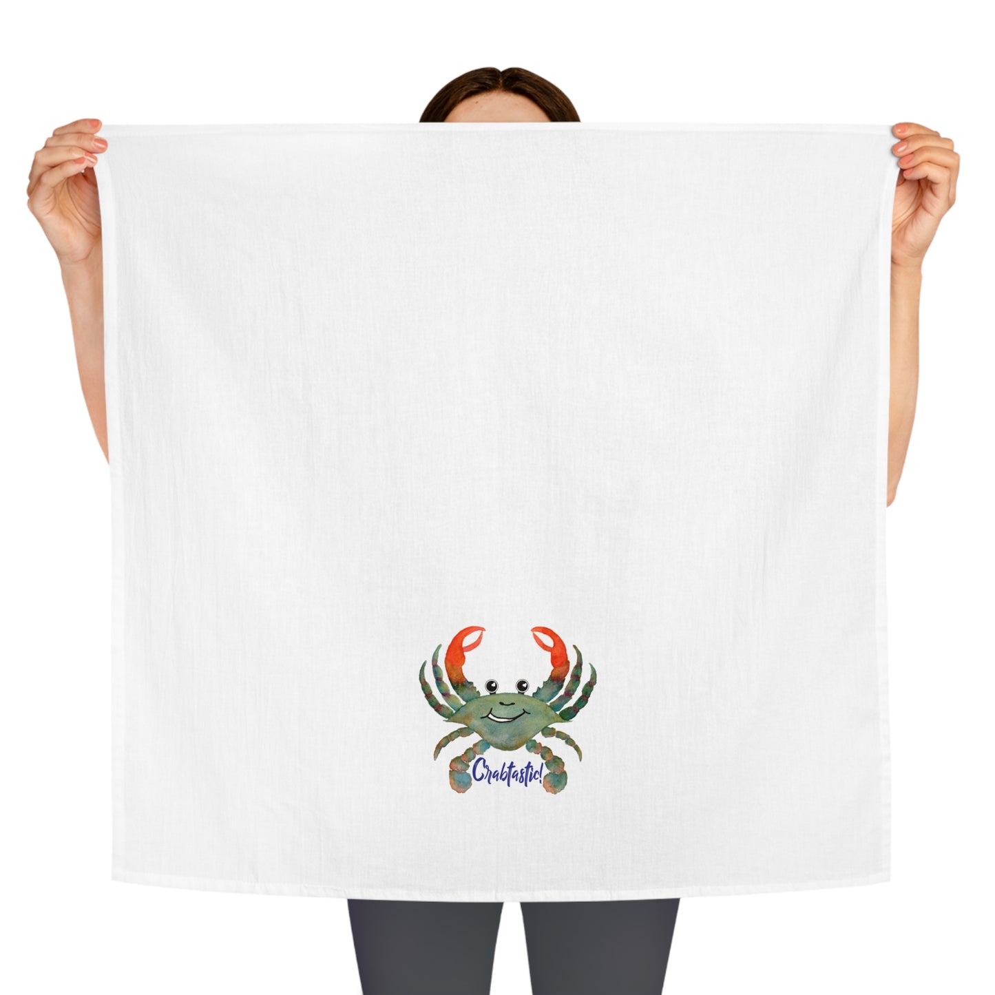 Crabtastic! Floursack Tea Towel