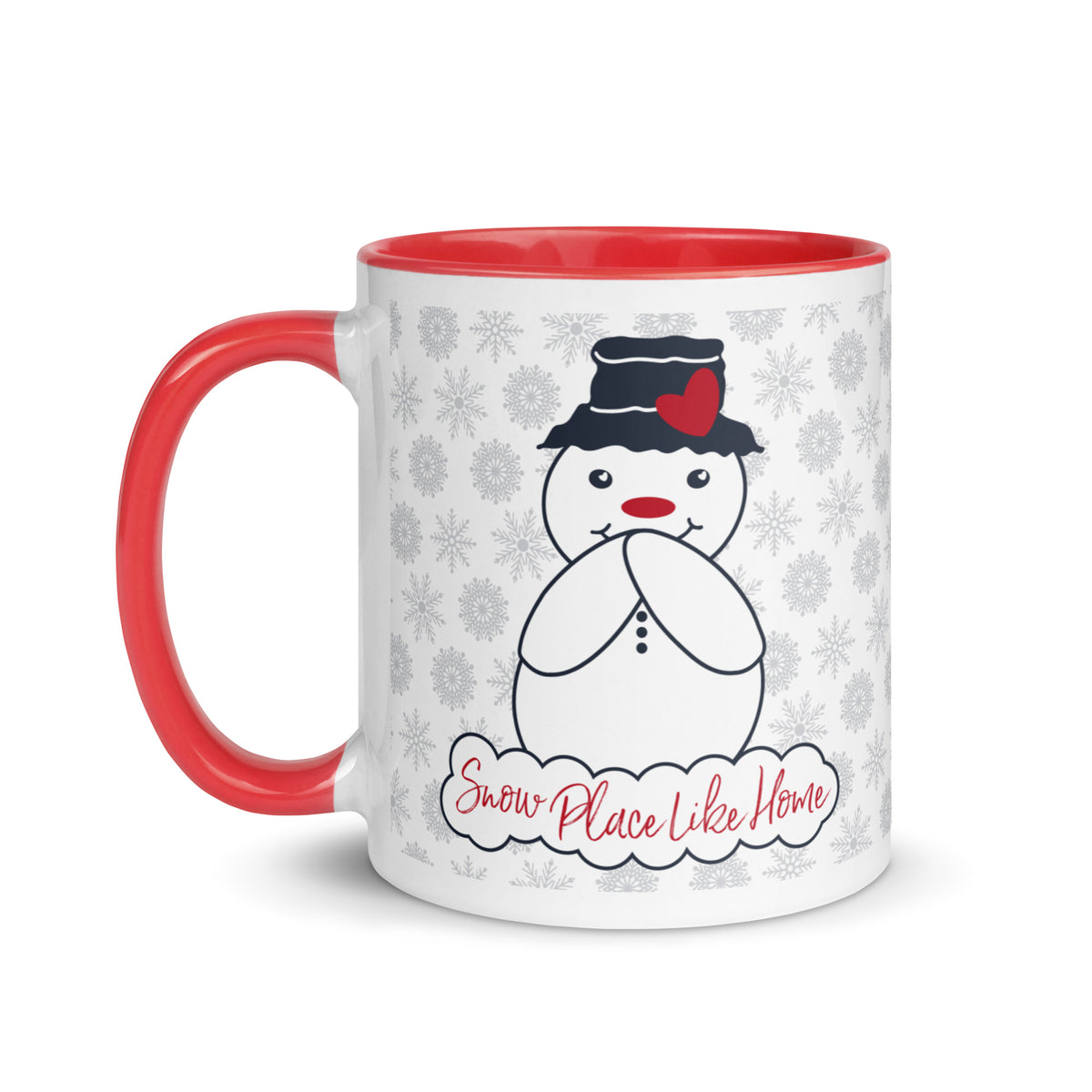 Snow Place Like Home Snowman Snowflake Mug