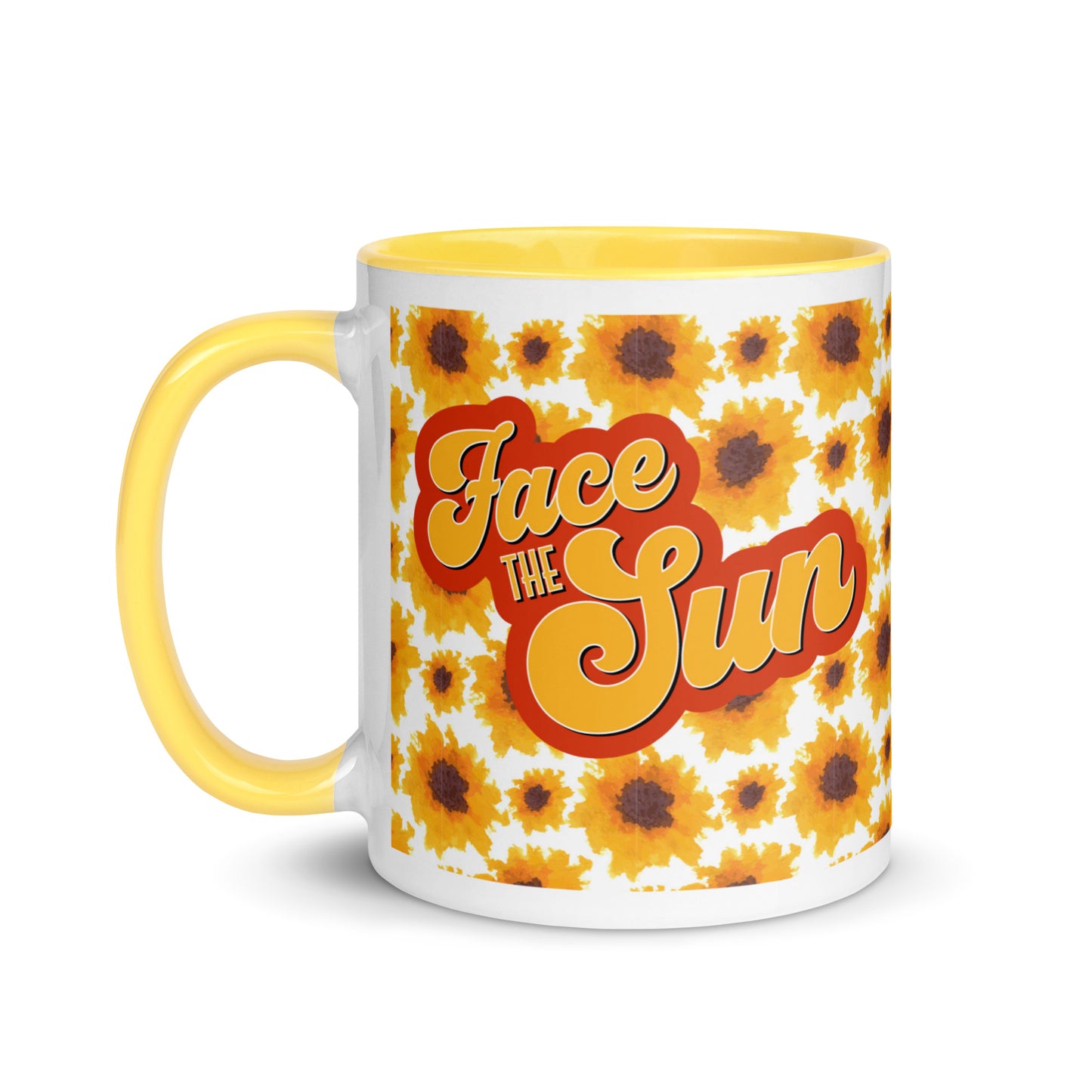 Face the Sun Sunflower Mug