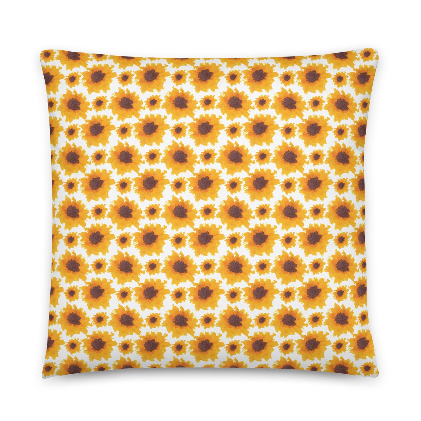 Sunflower Pillow in 3 Sizes