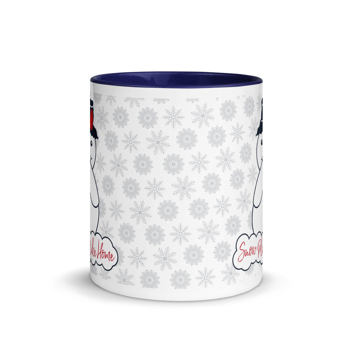 Snow Place Like Home Snowman Snowflake Mug