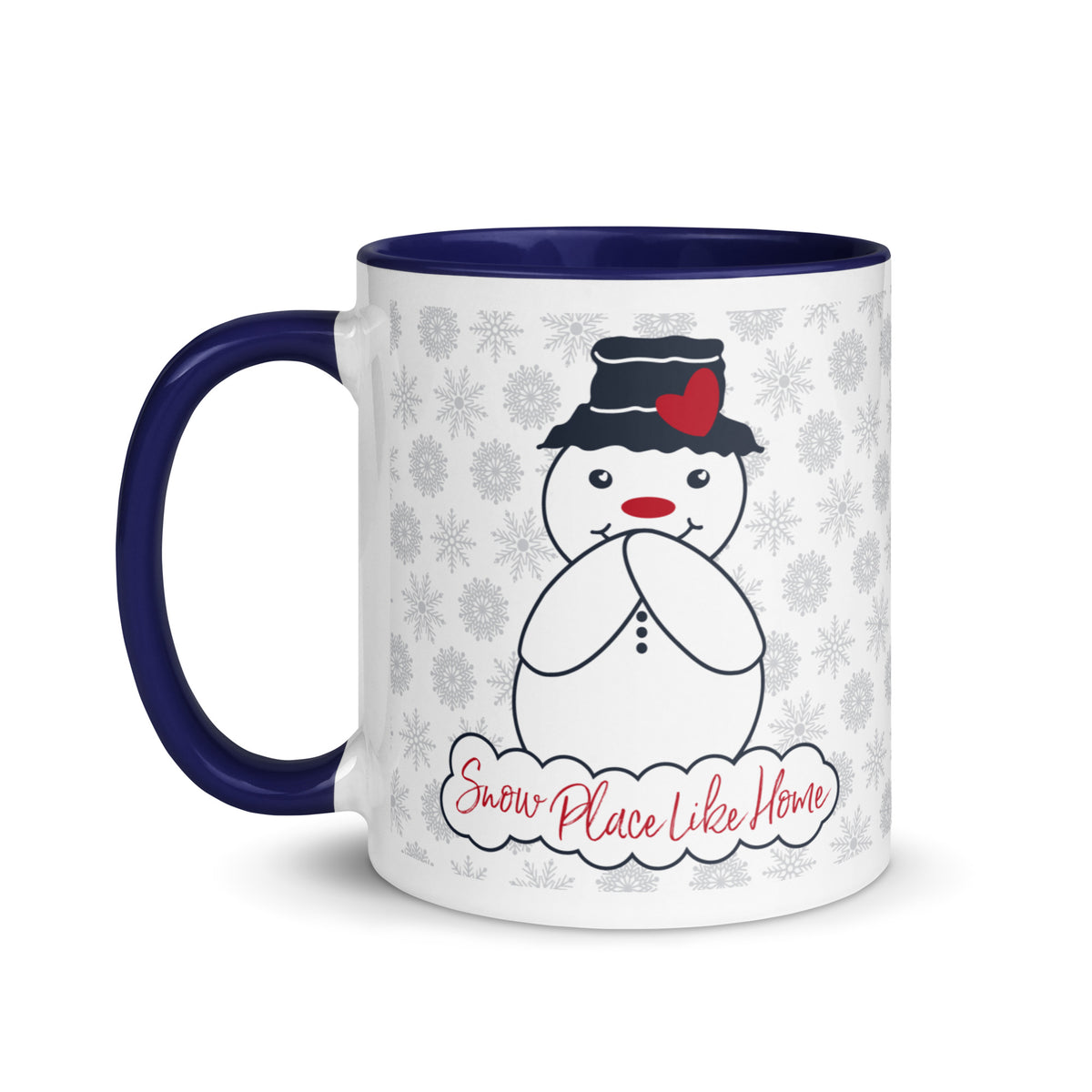 Snow Place Like Home Snowman Snowflake Mug