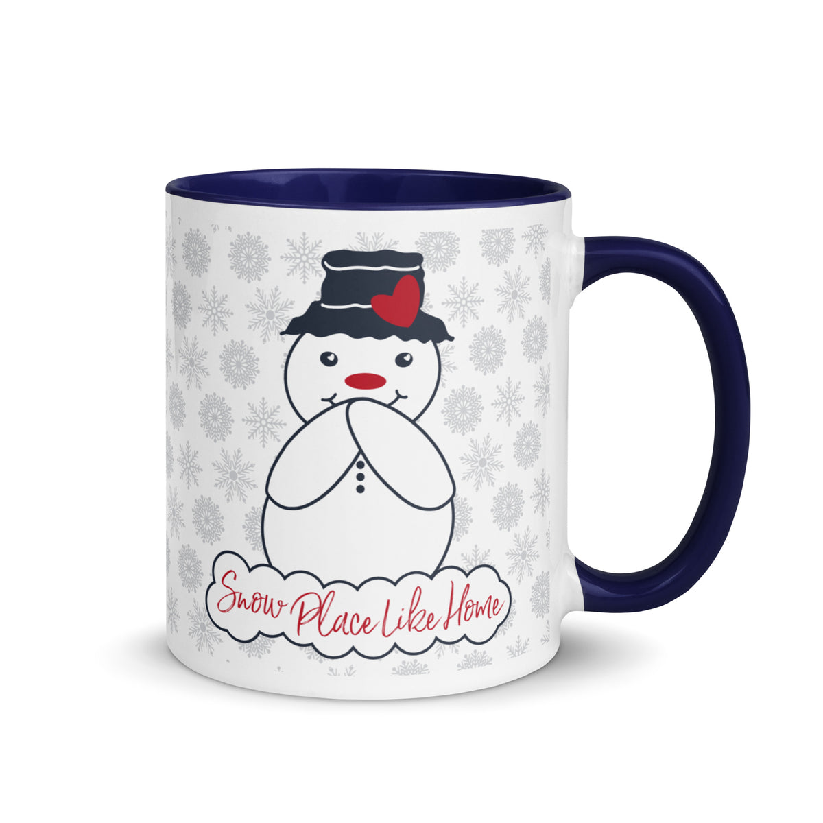 Snow Place Like Home Snowman Snowflake Mug