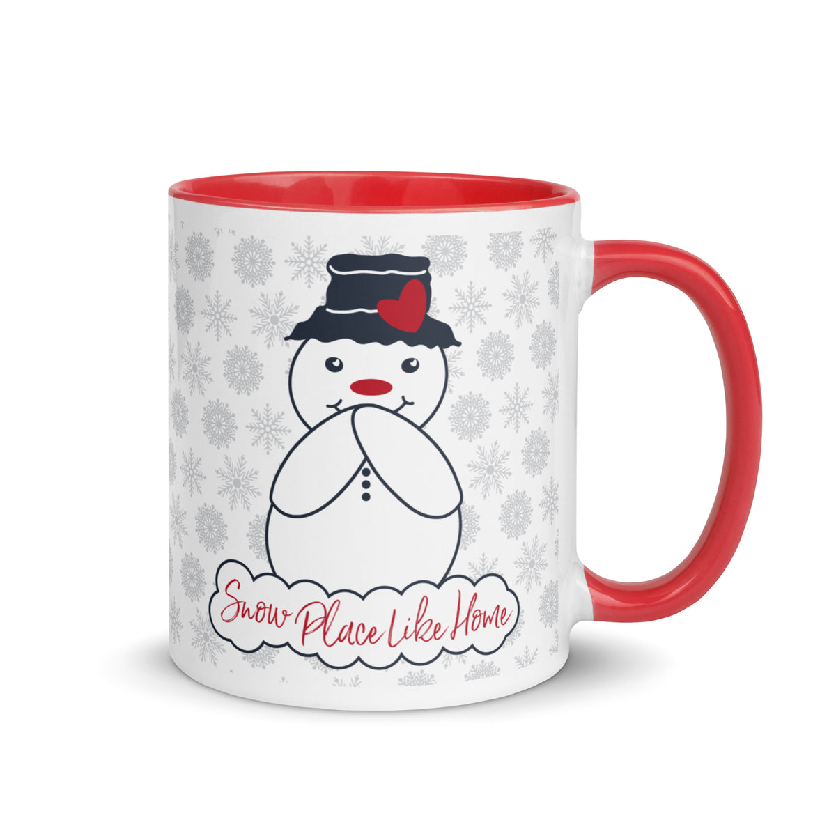 Snow Place Like Home Snowman Snowflake Mug