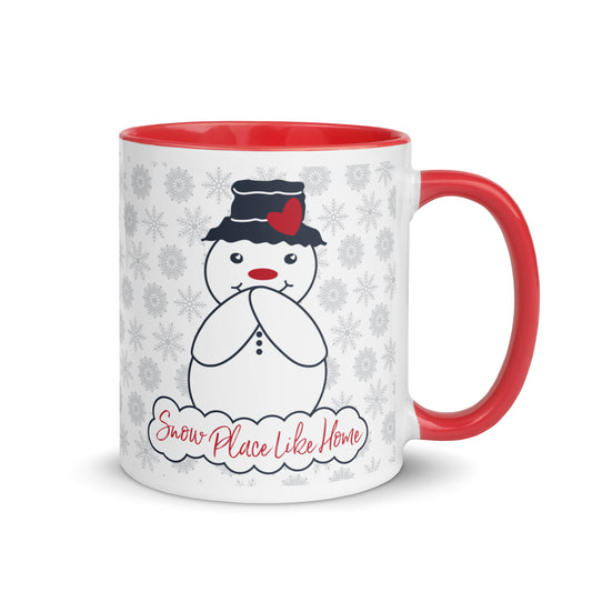 Snow Place Like Home Snowman Snowflake Mug