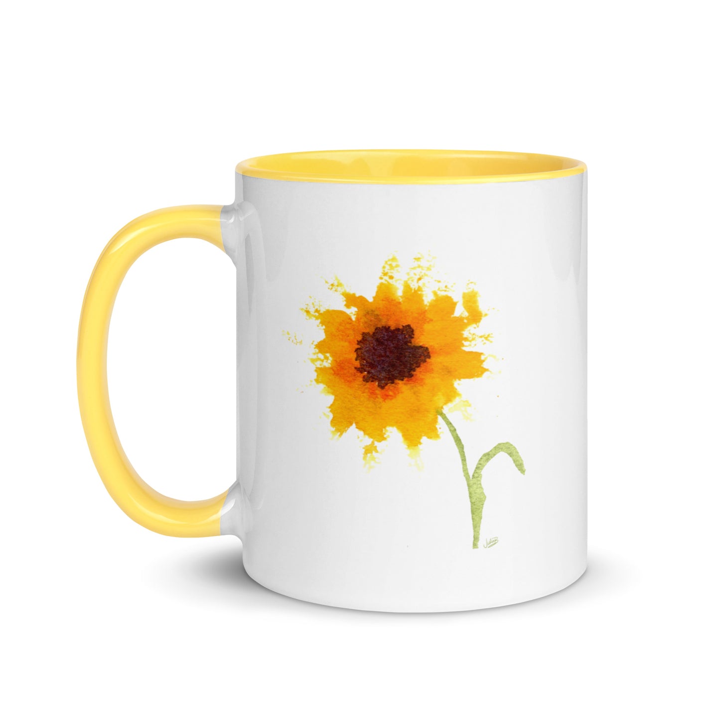 Single Sunflower Mug