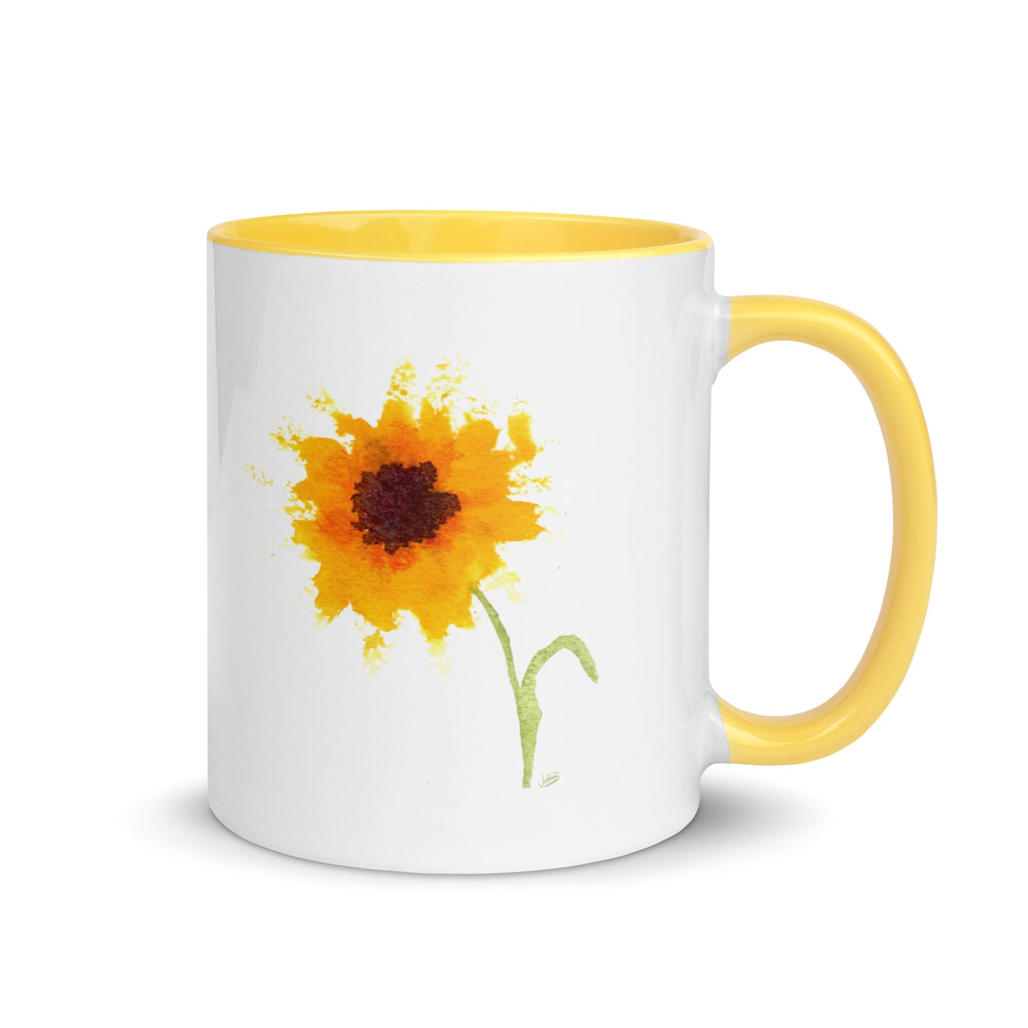 Single Sunflower Mug