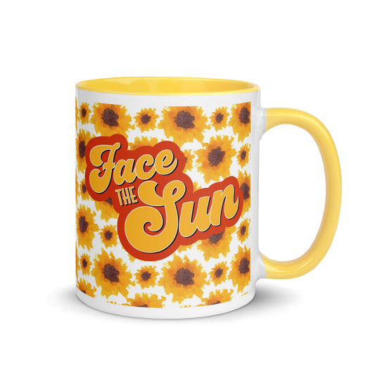 Face the Sun Sunflower Mug